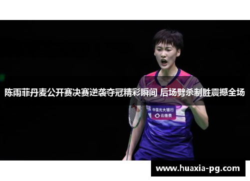 陈雨菲丹麦公开赛决赛逆袭夺冠精彩瞬间 后场劈杀制胜震撼全场 陈雨菲丹麦公开赛决赛逆袭夺冠精彩瞬间 后场劈杀制胜震撼全场